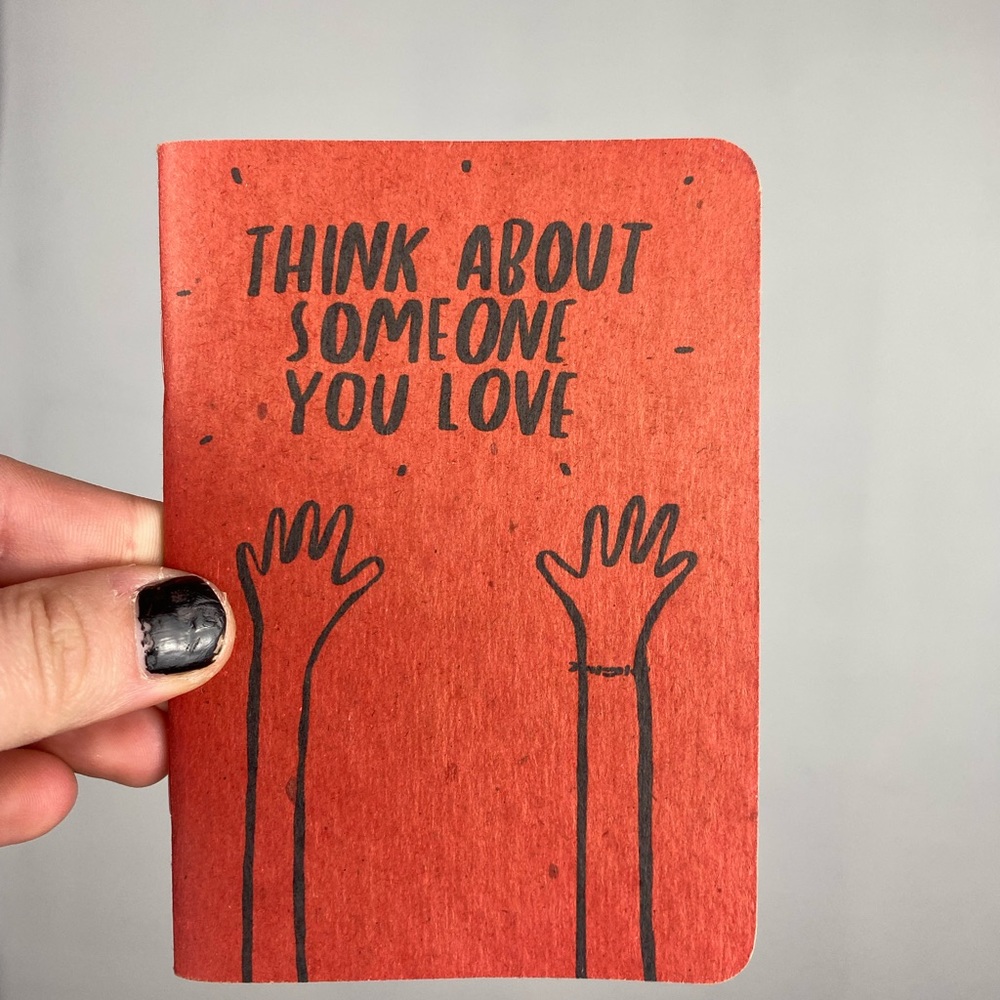 Think about someone you love little book
